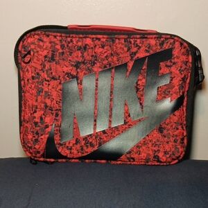 Nike Red and Black Toiletry Bag